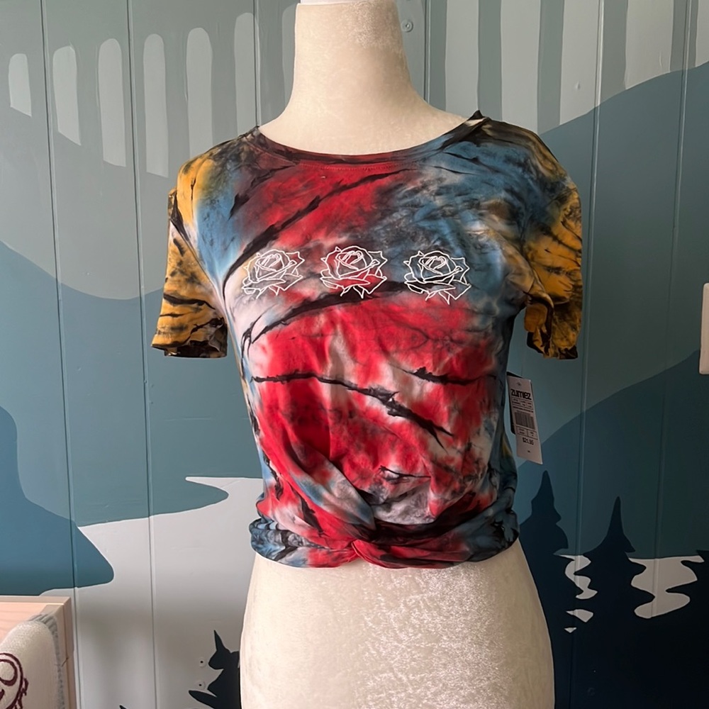 Tie Dye Crop Top